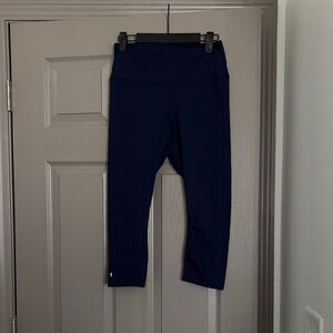 NOBULL Women’s Deep Blue Capri Leggings